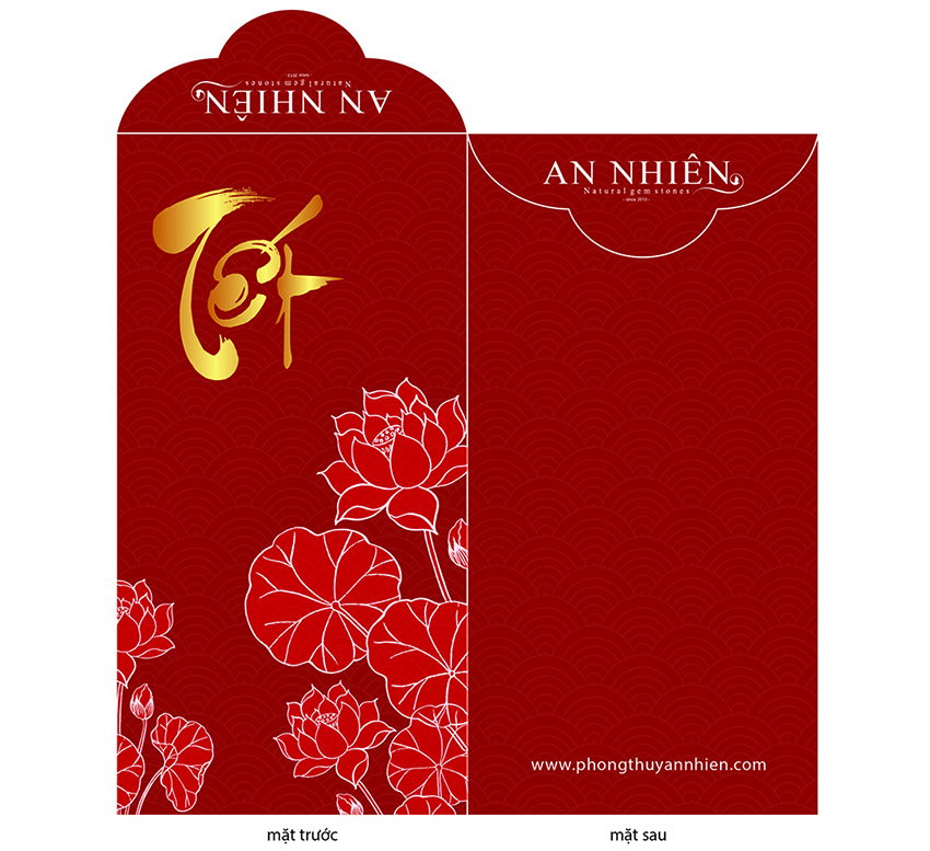 thiết kế lì xì 2019